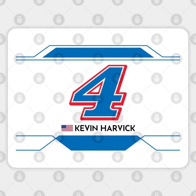 Kevin Harvick #4 2023 NASCAR Design Sticker by AR Designs 